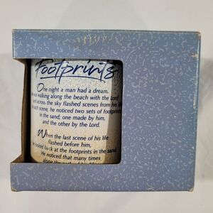 Hallmark Footprints Inspirational Mug